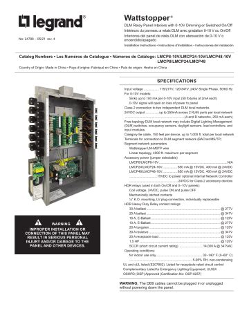 wattstopper lmcp24 10v.